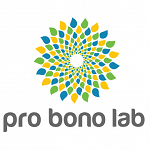 Copy of Logo Pro Bono Lab blanc HD carré